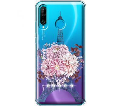 Силіконовий чохол BoxFace Huawei P30 Lite Eiffel Tower (936872-rs1)