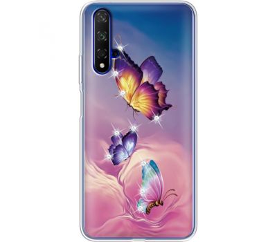 Силіконовий чохол BoxFace Huawei Honor 20 Butterflies (937633-rs19)