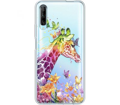 Силіконовий чохол BoxFace Huawei P Smart Pro Colorful Giraffe (38613-cc14)