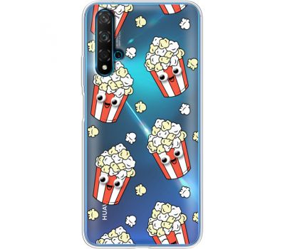 Силіконовий чохол BoxFace Huawei Nova 5T с 3D-глазками Popcorn (38618-cc75)