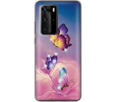 Силіконовий чохол BoxFace Huawei P40 Pro Butterflies (939751-rs19)