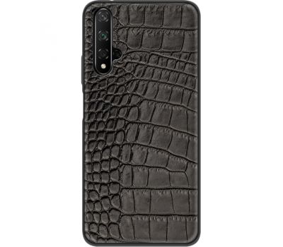 Шкіряний чохол BoxFace Huawei Honor 20 Crocodile Black (39831-lc4)