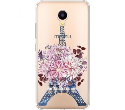 Силіконовий чохол BoxFace Meizu M3 Eiffel Tower (935365-rs1)