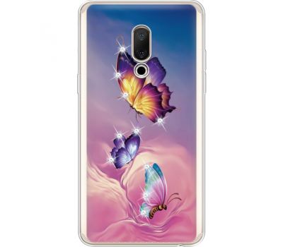 Силіконовий чохол BoxFace Meizu 15 Plus Butterflies (935783-rs19)