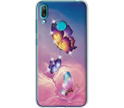 Силіконовий чохол BoxFace Huawei Y7 2019 Butterflies (936046-rs19)