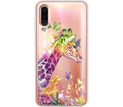 Силіконовий чохол BoxFace Meizu 16Xs Colorful Giraffe (37412-cc14)