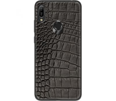Шкіряний чохол BoxFace Huawei Y6 Prime 2019 Crocodile Black (39848-lc4)