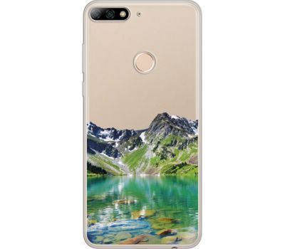 Силіконовий чохол BoxFace Huawei Y7 Prime 2018 Green Mountain (34966-cc69)