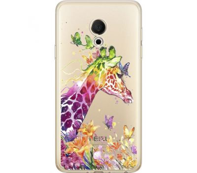 Силіконовий чохол BoxFace Meizu M15 (15 Lite) Colorful Giraffe (35007-cc14)