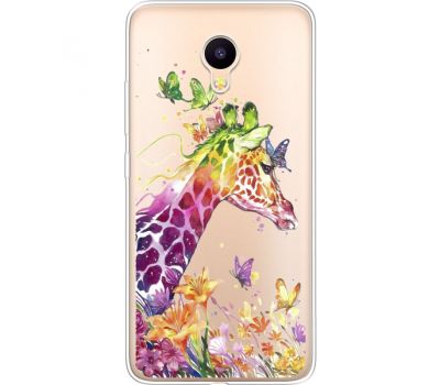 Силіконовий чохол BoxFace Meizu M3 Colorful Giraffe (35365-cc14)