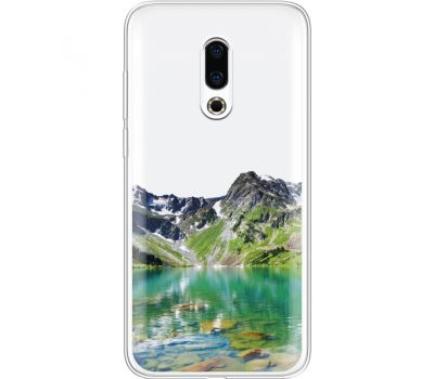 Силіконовий чохол BoxFace Meizu 16 Plus Green Mountain (35584-cc69)