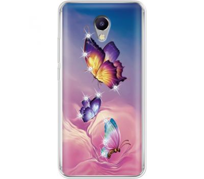 Силіконовий чохол BoxFace Meizu M5 Note Butterflies (935009-rs19)