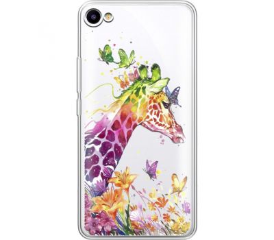 Силіконовий чохол BoxFace Meizu U10 Colorful Giraffe (36786-cc14)