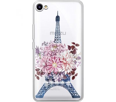 Силіконовий чохол BoxFace Meizu U10 Eiffel Tower (936786-rs1)