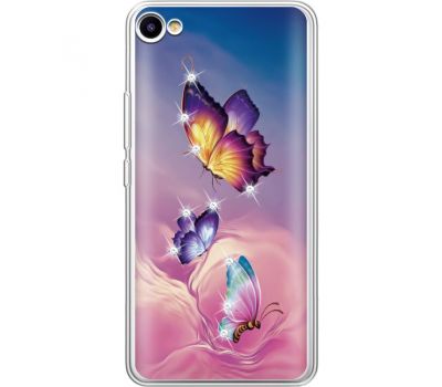 Силіконовий чохол BoxFace Meizu U10 Butterflies (936786-rs19)