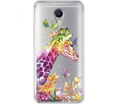 Силіконовий чохол BoxFace Meizu M5 Note Colorful Giraffe (35009-cc14)