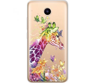 Силіконовий чохол BoxFace Meizu M5C Colorful Giraffe (35051-cc14)