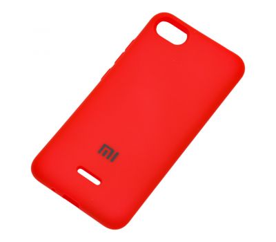 Чохол для Xiaomi Redmi 6A Silicone Full червоний 1300753