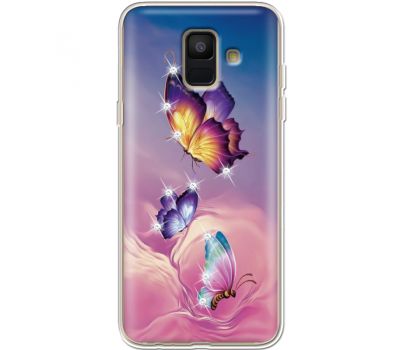 Силіконовий чохол BoxFace Samsung A600 Galaxy A6 2018 Butterflies (935015-rs19)