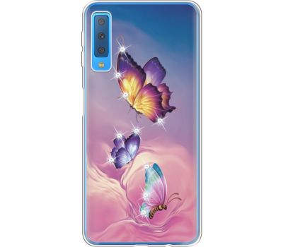 Силіконовий чохол BoxFace Samsung A750 Galaxy A7 2018 Butterflies (935483-rs19)