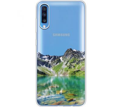 Силіконовий чохол BoxFace Samsung A705 Galaxy A70 Green Mountain (36861-cc69)
