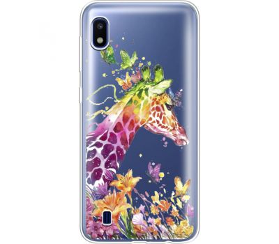 Силіконовий чохол BoxFace Samsung A105 Galaxy A10 Colorful Giraffe (36868-cc14)