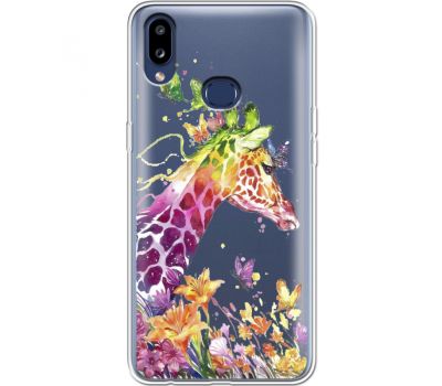 Силіконовий чохол BoxFace Samsung A107 Galaxy A10s Colorful Giraffe (37945-cc14)