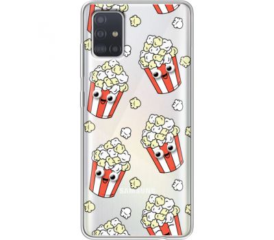 Силіконовий чохол BoxFace Samsung A515 Galaxy A51 с 3D-глазками Popcorn (38809-cc75)