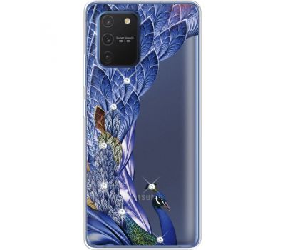 Силіконовий чохол BoxFace Samsung G770 Galaxy S10 Lite Peafowl (938972-rs7)