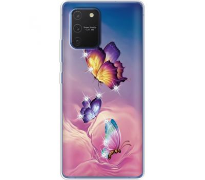 Силіконовий чохол BoxFace Samsung G770 Galaxy S10 Lite Butterflies (938972-rs19)