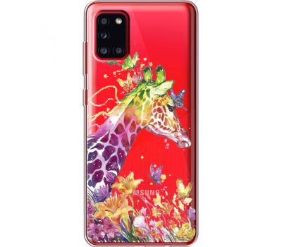 Силіконовий чохол BoxFace Samsung A315 Galaxy A31 Colorful Giraffe (39471-cc14)