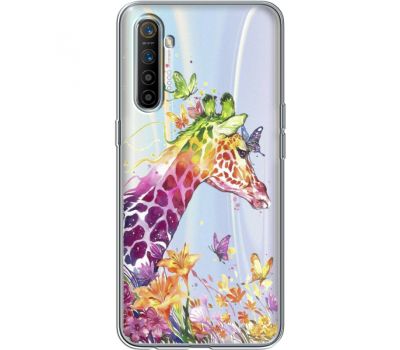 Силіконовий чохол BoxFace Realme XT Colorful Giraffe (39542-cc14)