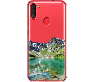 Силіконовий чохол BoxFace Samsung A115 Galaxy A11 Green Mountain (39629-cc69)