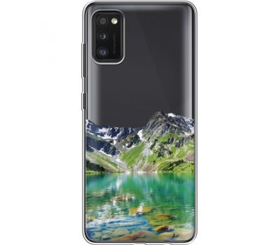 Силіконовий чохол BoxFace Samsung A415 Galaxy A41 Green Mountain (39756-cc69)