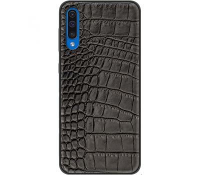 Шкіряний чохол BoxFace Samsung A307 Galaxy A30s Crocodile Black (39845-lc4)