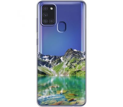 Силіконовий чохол BoxFace Samsung A217 Galaxy A21s Green Mountain (40008-cc69)