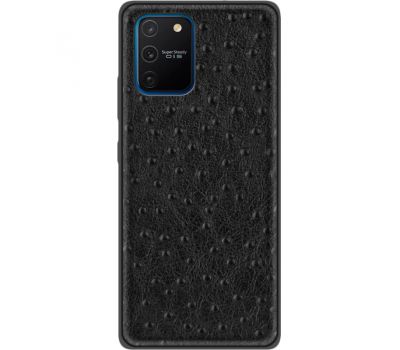 Шкіряний чохол BoxFace Samsung G770 Galaxy S10 Lite Strauss Black (40108-lc2)