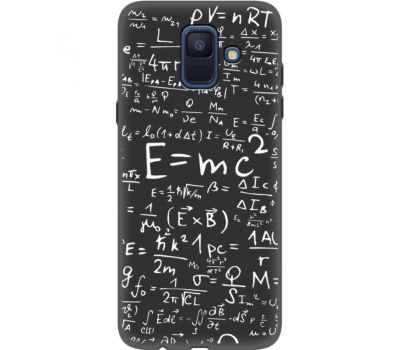 Силіконовий чохол BoxFace Samsung A600 Galaxy A6 2018 E=mc2 (34775-bk65)
