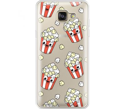 Силіконовий чохол BoxFace Samsung A710 Galaxy A7 с 3D-глазками Popcorn (35683-cc75)