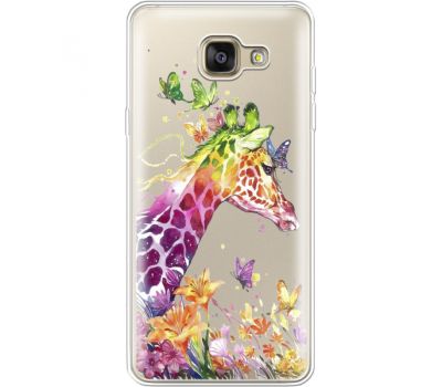 Силіконовий чохол BoxFace Samsung A710 Galaxy A7 Colorful Giraffe (35683-cc14)