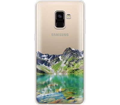 Силіконовий чохол BoxFace Samsung A730 Galaxy A8 Plus (2018) Green Mountain (35992-cc69)