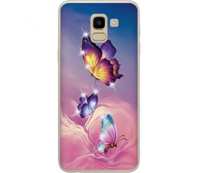 Силіконовий чохол BoxFace Samsung J600 Galaxy J6 2018 Butterflies (934979-rs19)