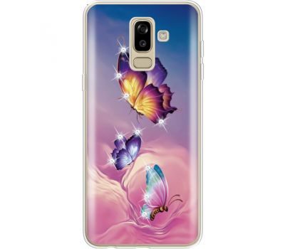 Силіконовий чохол BoxFace Samsung J810 Galaxy J8 2018 Butterflies (935021-rs19)