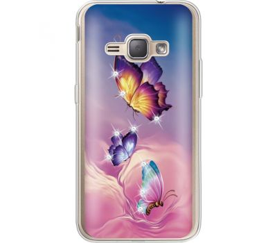 Силіконовий чохол BoxFace Samsung J120H Galaxy J1 2016 Butterflies (935052-rs19)