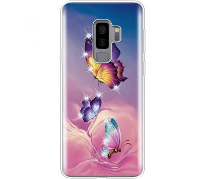 Силіконовий чохол BoxFace Samsung G965 Galaxy S9 Plus Butterflies (935749-rs19)