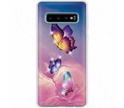 Силіконовий чохол BoxFace Samsung G973 Galaxy S10 Butterflies (935879-rs19)