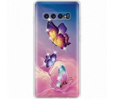 Силіконовий чохол BoxFace Samsung G975 Galaxy S10 Plus Butterflies (935881-rs19)