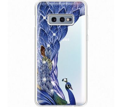 Силіконовий чохол BoxFace Samsung G970 Galaxy S10e Peafowl (935884-rs7)