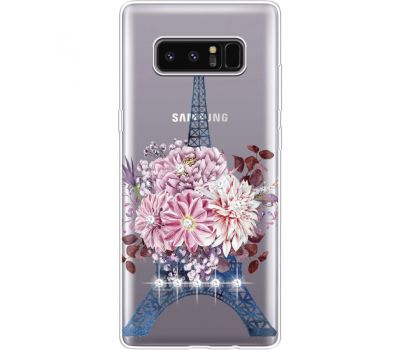 Силіконовий чохол BoxFace Samsung N950F Galaxy Note 8 Eiffel Tower (935949-rs1)