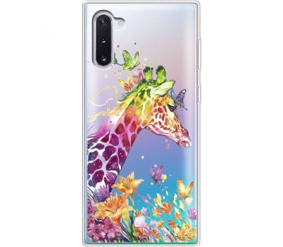 Силіконовий чохол BoxFace Samsung N970 Galaxy Note 10 Colorful Giraffe (37408-cc14)